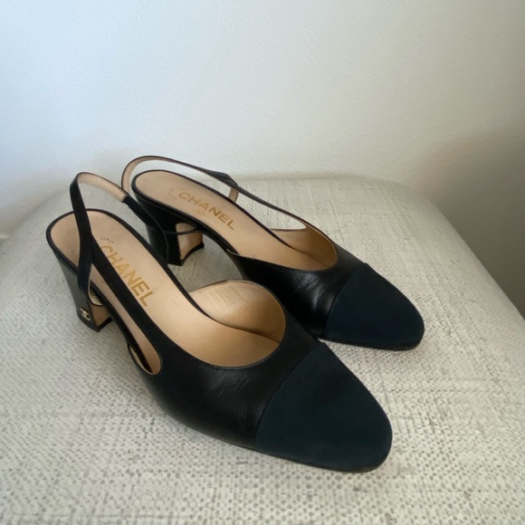 Chanel CC Slingback — Black - Picture 3 of 6